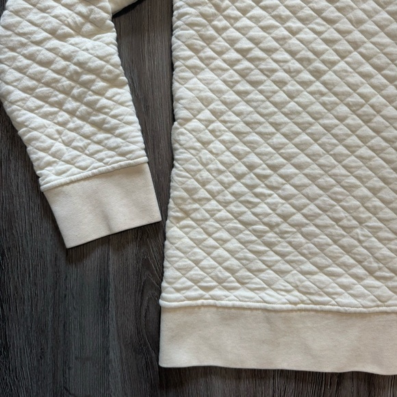 Patagonia Organic Cotton Quilted Snap-T Pullover Blue/White/Cream Style #25281 - Picture 6 of 12